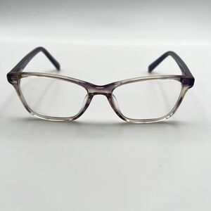 Nine West‎ Eyeglasses NW5187 Womens 51mm Purple Clear Rectangular Frame Stylish